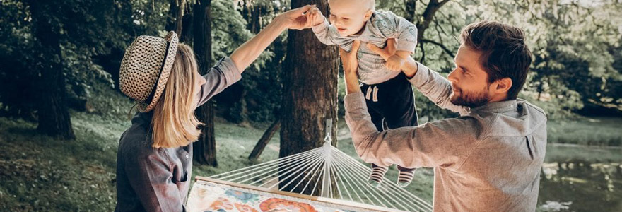 vacances avec un bébé